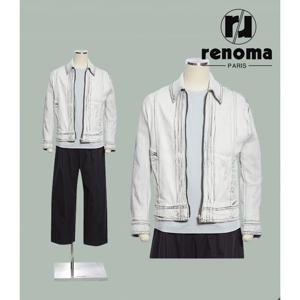 [레노마캐주얼]SS 봄여름 라이트그레이 데님 스트레치 점퍼 RQAMBU05A