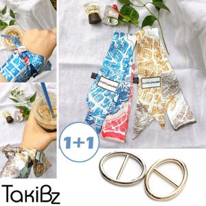 [타키비즈] 루나 트윌리 스카프세트(스카프+스카프링)