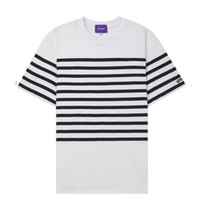 [구김스]구김스 0710_INV 스트라이프 반팔티셔츠 (G18MMRT305)