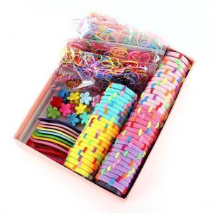 [아랑로랑] 겟잇멀티 아동헤어끈 헤어핀 870개 세트