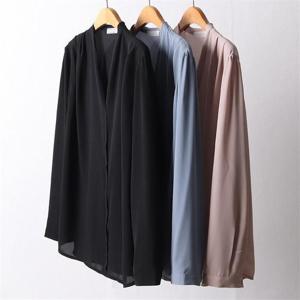 빅사이즈사랑해요 F377L109 쉬폰시크브이블라우스 LT