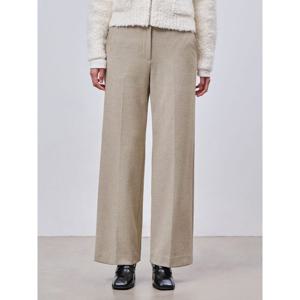 [빈폴레이디스] 기모 헤링본 와이드 팬츠 베이지 (BF4921C17A)