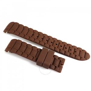 버서스 바이 베르사체 남녀공용 19mm 러버 워치 밴드 VRS-SGM060013