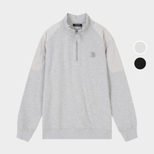 [백화점][버커루]남성 루즈핏 하프집업 맨투맨 티셔츠 B234TS350P