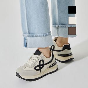 [무크] 여화 프레즐 캐주얼 스니커즈 3colors