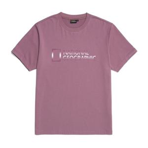 내셔널지오그래픽 N222UTS810 빅 로고 반팔 티셔츠 DUSTY ROSE