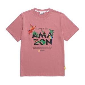내셔널지오그래픽 N222UTS981 아마존 아트웍 반팔 티셔츠 ROSE