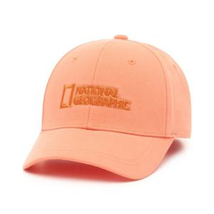 내셔널지오그래픽 키즈 K235KHA010 트윌투톤로고 볼캡 CORAL