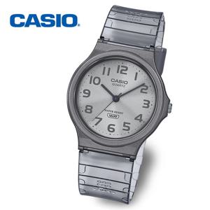 [정품] CASIO 카시오 투명 젤리 저소음 학생 수능시계 MQ-24S-8B