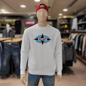 리바이스 공용 실버탭 기모 맨투맨 38712-0074