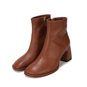 [바바라(슈즈)]바바라 베스트 양가죽 데일리 앵클부츠 BBE833BR