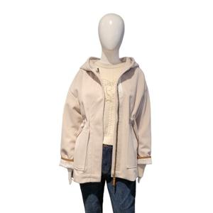 [페이지플린]레이스안감 후드하프코트(F4ACT001A)