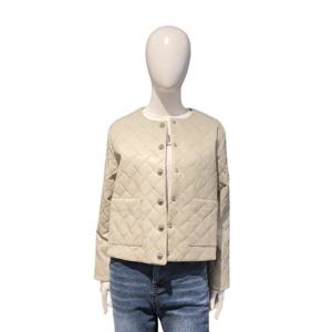 [페이지플린]노카라 퀼팅 레더자켓(F4AJK013A)