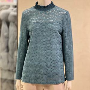 [벨리시앙]스모킹 레이스 블라우스(3color) BL3107