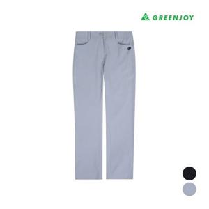 [그린조이]여성 펀칭 배색 스트레이트 팬츠