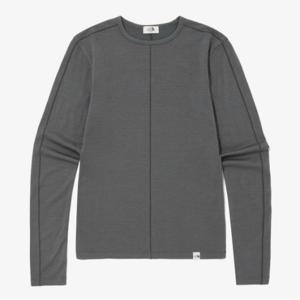 노스페이스긴팔티 DQC NT7TQ31L 여성 벨루카 울 긴팔 라운드티