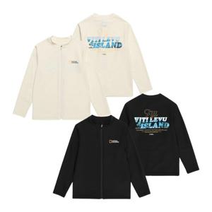 [내셔널지오그래픽 키즈] K242URG630 그래픽 래쉬가드 풀집업-2 2종택 1