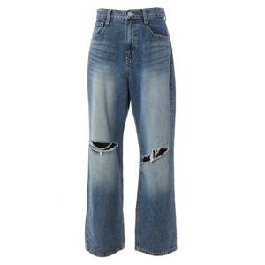 [에이비에프지]빈티지워싱포인트 와이드팬츠 APY5ZE33G