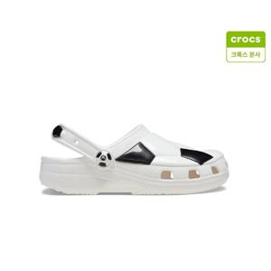 [크록스 본사] 클래식 축구공 클로그 키즈 화이트 210157-103