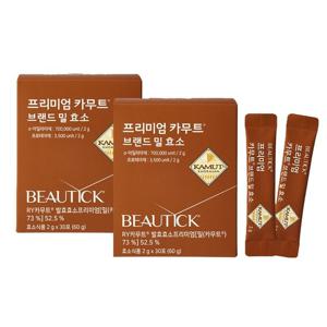 [지앤씨][BEAUTICK]프리미엄 카무트 브랜드 밀 효소 2개 세트 (2g30포x2개/2개월분)