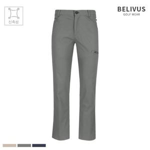 빌리버스 남자 골프웨어 슬랙스 허리밴딩 긴바지 팬츠 BSUP024