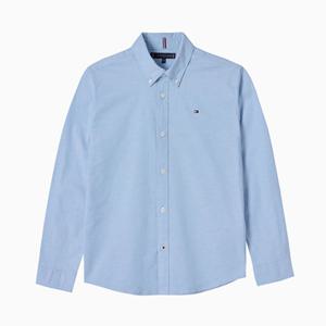 타미힐피거 키즈 T42E6HSH10CBT2 베이직 스트레치 옥스포드 셔츠