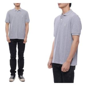 [브루넬로쿠치넬리]남성 로고 자수 폴로 반팔티셔츠 (ME8549779G