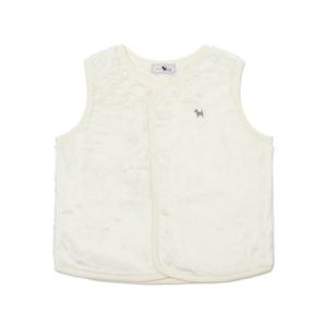 [블루독베이비8] FW 클린퍼베스트 HJ (44C7003001) (BLUEDOG BABY 유아 출산 백일 선물 도트 강아지 내복)