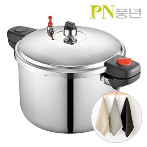 [패킹+고급 핸드타월 사은품 증정] 풍년압력밥솥 하이커머스 S 25인용 / 통3중 스테인레스