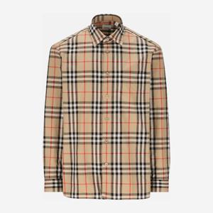 버버리 체크 패턴 셔츠 8070577 A7028