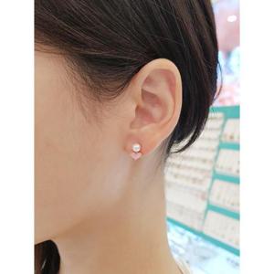 볼라레 세이브존01 20대여자생일선물 하트 볼드 귀걸이 spe733