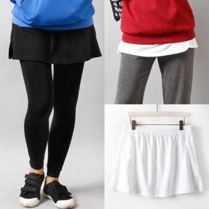 빅사이즈페이크스커트 3094L409 코디레이어드치마 WW