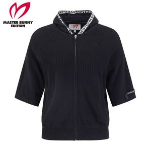 [마스터바니] 여성 캐시미어 방풍안감 미니 후드 가디건