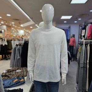 뱅뱅 세이브존06 가을 남성 라운드 무지 긴팔 티셔츠 NTK700