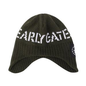 [파리게이츠] (531D4CPA41)공용 로고 포켓 & 패치 이어워머 비니