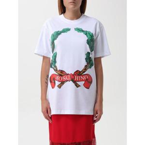 모스키노 반팔 티셔츠 07025441 1001 White