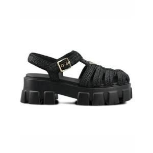 프라다 샌들 1X138N3L8WF0002 BLACK DOM