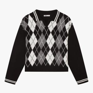 유솔 sh06 하이틴 아가일 풀오버1 ULKA24T51