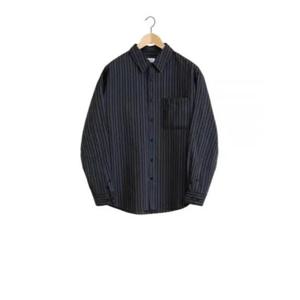 르메르 긴팔 셔츠 SH1095LF1247181 DARK BROWN MARINE DOM