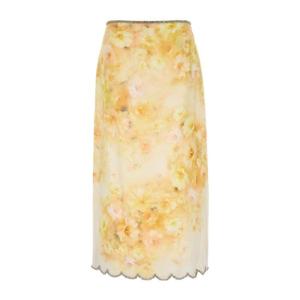 짐머만 프린트 리넨 스커트 2163SR251 YFL