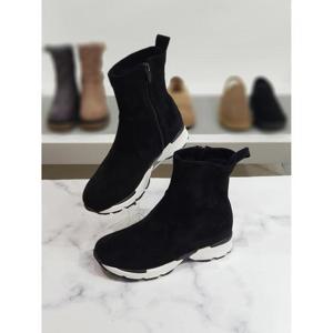 한슈 세이브존03 여성기모안감 하이탑 단화 스니커즈 3.5cm AGHS81325soA