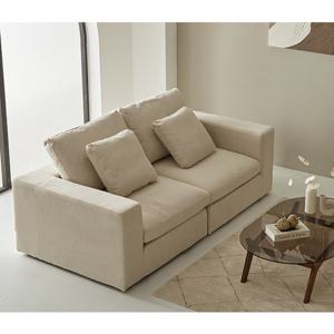 [착불] 컴포트풀커버 구스 모듈 3인 소파