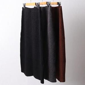 빅사이즈골치마 3778L412 데일리니트스커트 WW