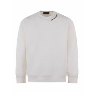 [EMPORIO ARMANI] 라프리마 남성 스웨트셔츠 스웨터 스웻셔츠 위드 로고 어라운드 더 크루넥 3R1MCY1JHSZ0101 화이트 /8