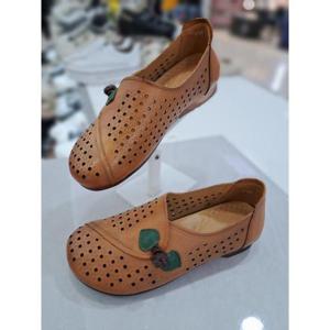 리바디 세이브존08 여성펀칭모카슬립온 2023RD0162H