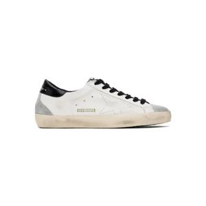 25 FW Golden Goose 남성 화이트   그레이 슈퍼스타 스니커즈 251264M237010