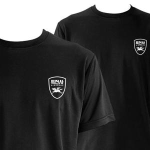 블랙 쿨론 반팔티셔츠 제7공수특전여단 특전사