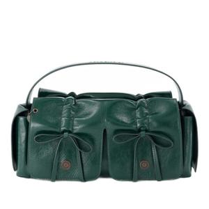 아크네스튜디오 멀티포켓 럭스 숄더 백 A10432 AAX DARK GREEN
