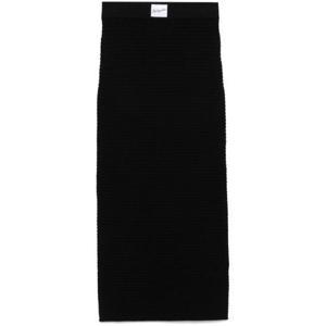 악셀 아리가토 미디 스커트 A2889001 COLUMN BLACK