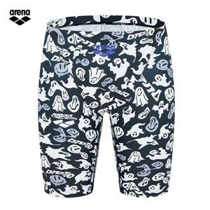 아레나 고스트빌리지  A5SM1MF03 BLK (주머니백 증정) 일반 남성4부 실내수영복